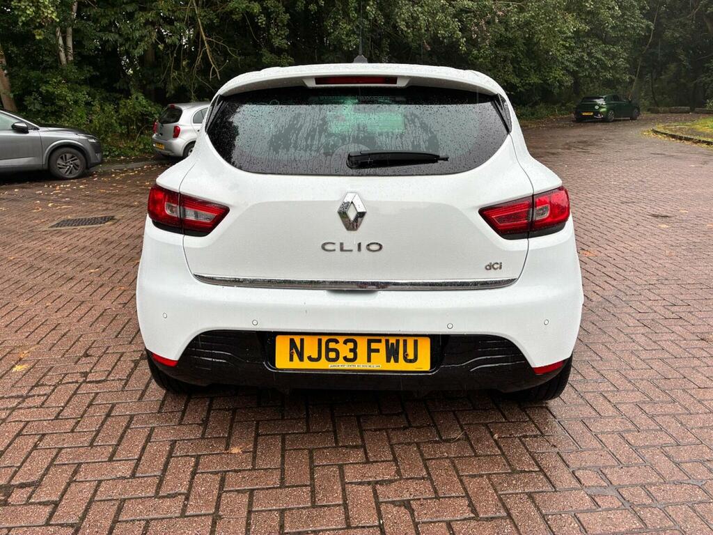 Renault Clio Hatchback 1.5 Dci Dynamique S Medianav Euro 5 Ss White #6