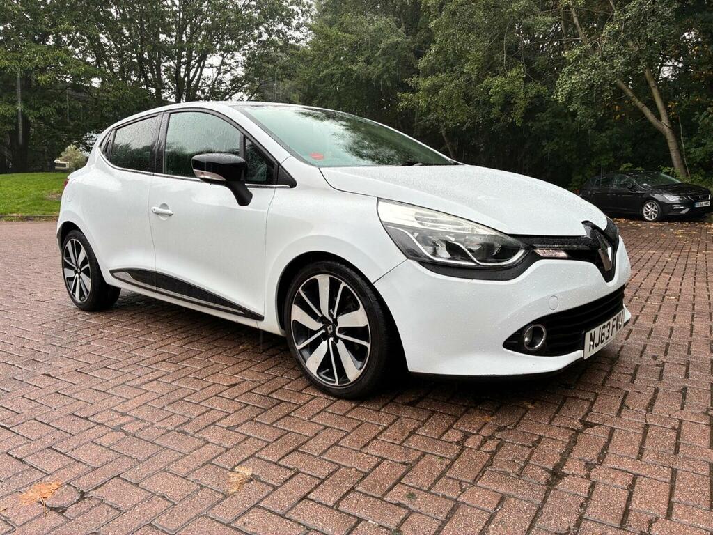 Renault Clio Hatchback 1.5 Dci Dynamique S Medianav Euro 5 Ss White #2