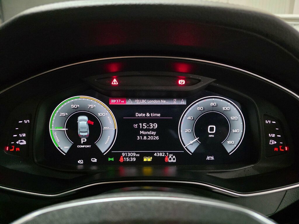 Audi A6 Saloon S Line Silver #12
