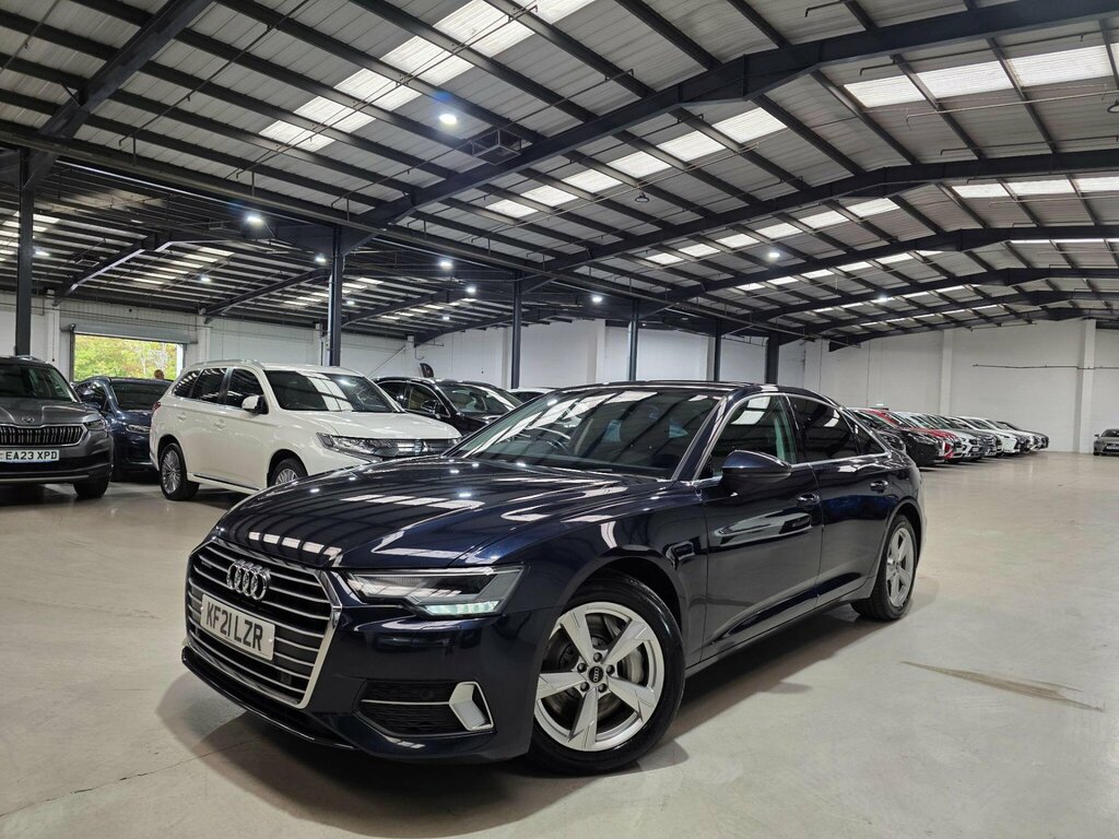 Audi A6 Saloon 2.0 Tfsie 50 Sport S Tronic Quattro Euro 6 Ss 4 Blue