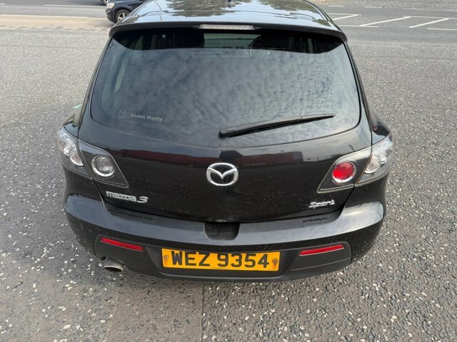 Mazda 3 1.6 Sport Hatchback 162 G Km 10 WEZ9354 Black #6