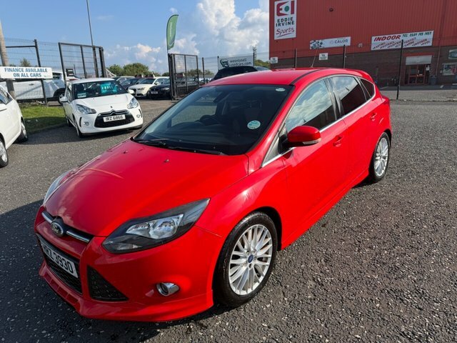 Ford Focus 1.0T Ecoboost Zetec S Hatchback HRZ3930 Red #3