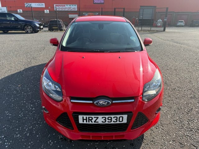 Ford Focus 1.0T Ecoboost Zetec S Hatchback HRZ3930 Red #2
