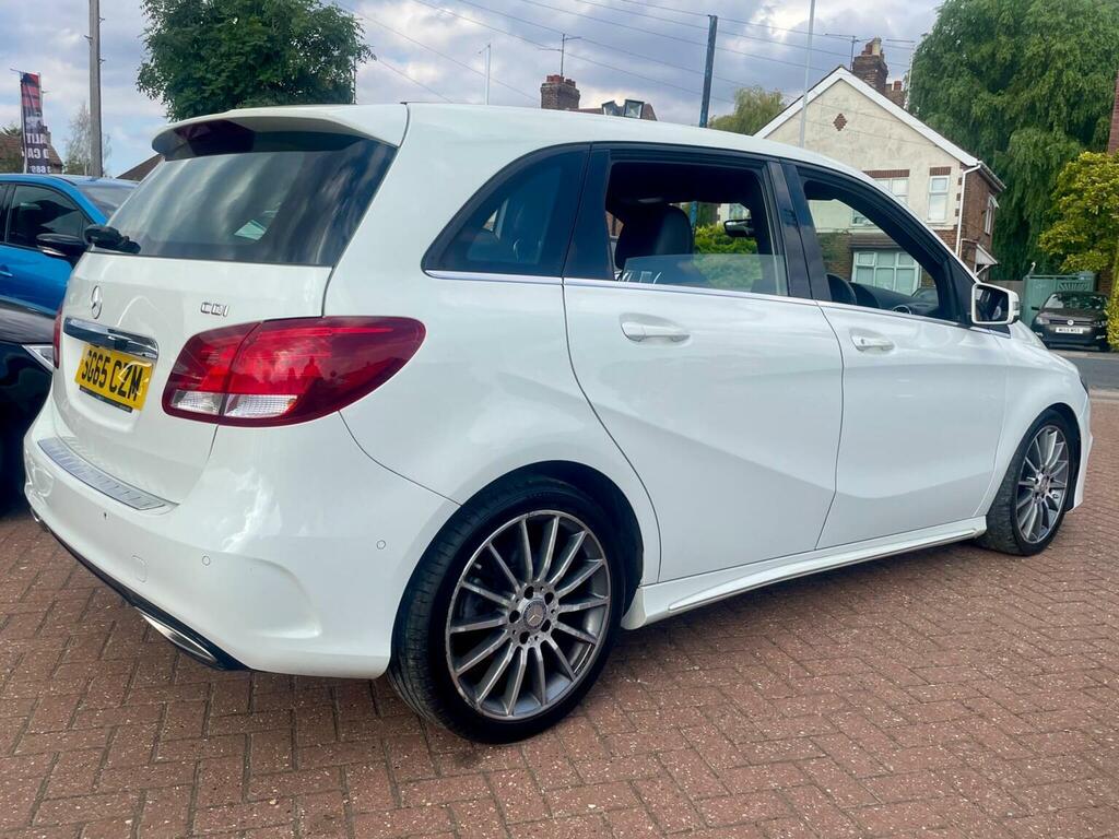 Mercedes-Benz B Class 1.5 B180 Cdi Amg Line Euro 6 Ss SG65CZM White #6