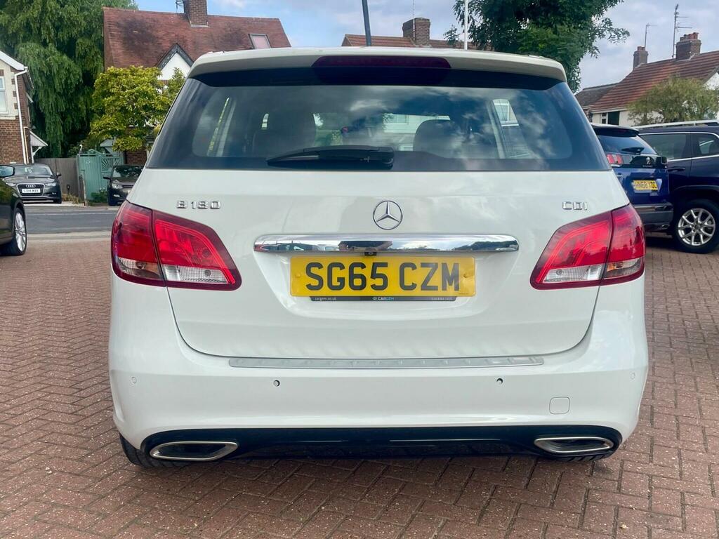 Mercedes-Benz B Class 1.5 B180 Cdi Amg Line Euro 6 Ss SG65CZM White #5