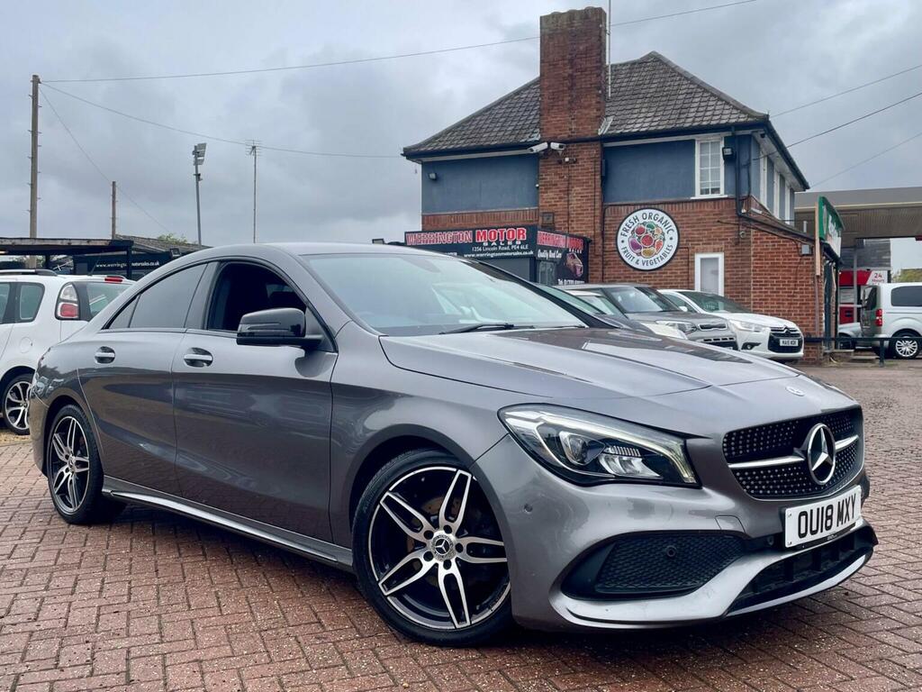 Mercedes-Benz CLA Class 2.1 Cla200d Amg Line Coupe Euro 6 Ss Grey