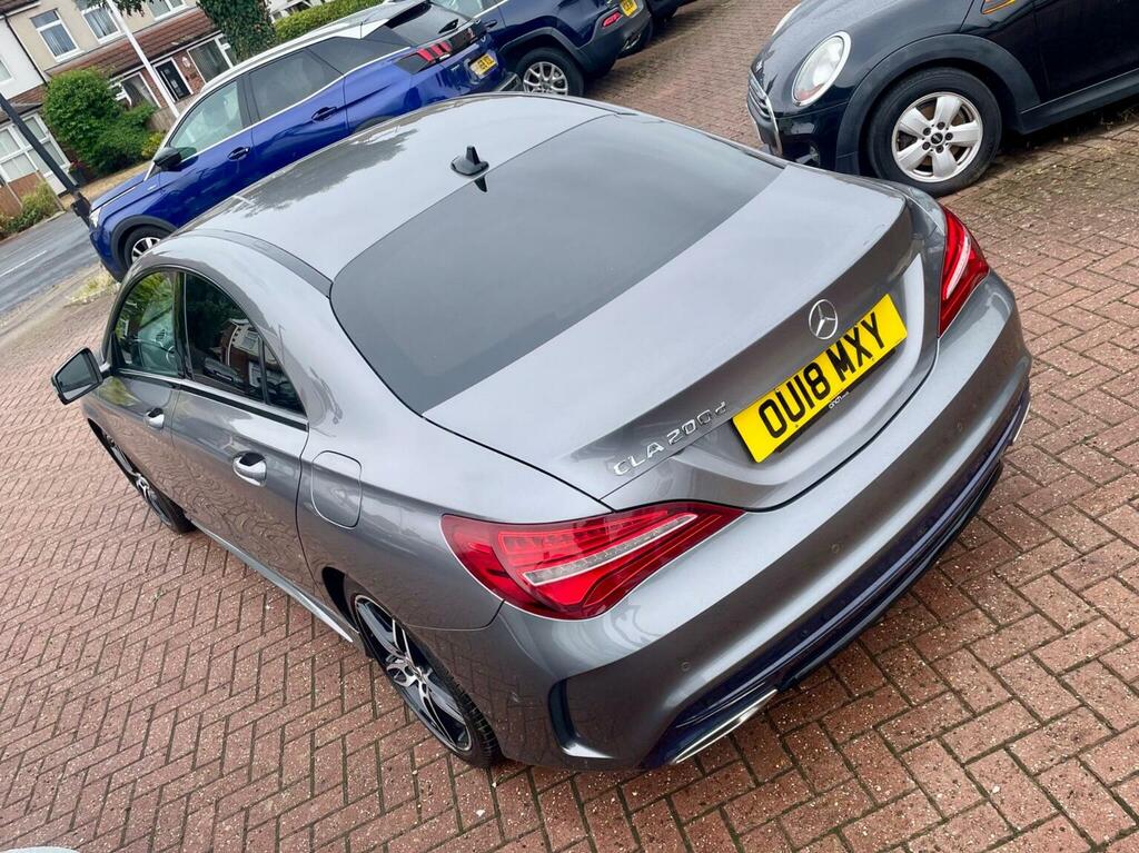 Mercedes-Benz CLA Class 2.1 Cla200d Amg Line Coupe Euro 6 Ss Grey #4