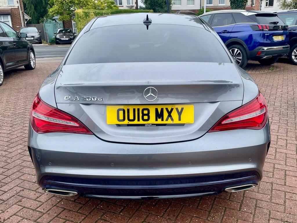 Mercedes-Benz CLA Class 2.1 Cla200d Amg Line Coupe Euro 6 Ss Grey #5