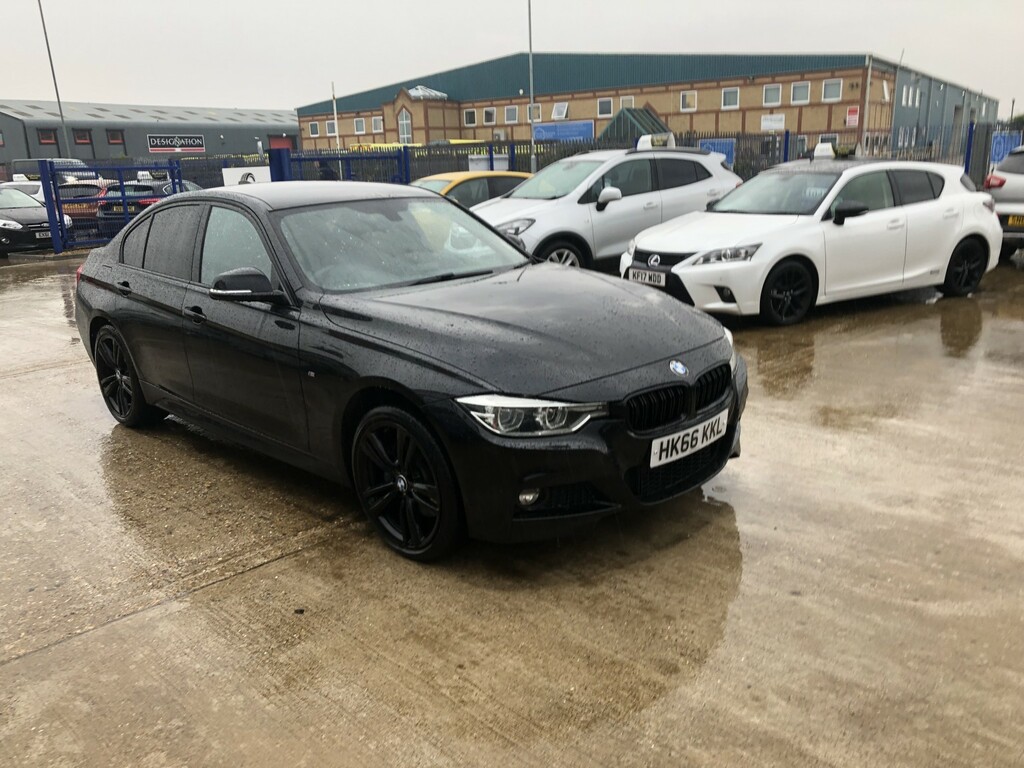 BMW 3 Series Saloon 2.0 320D Xdrive M Sport Saloon 2016 Black