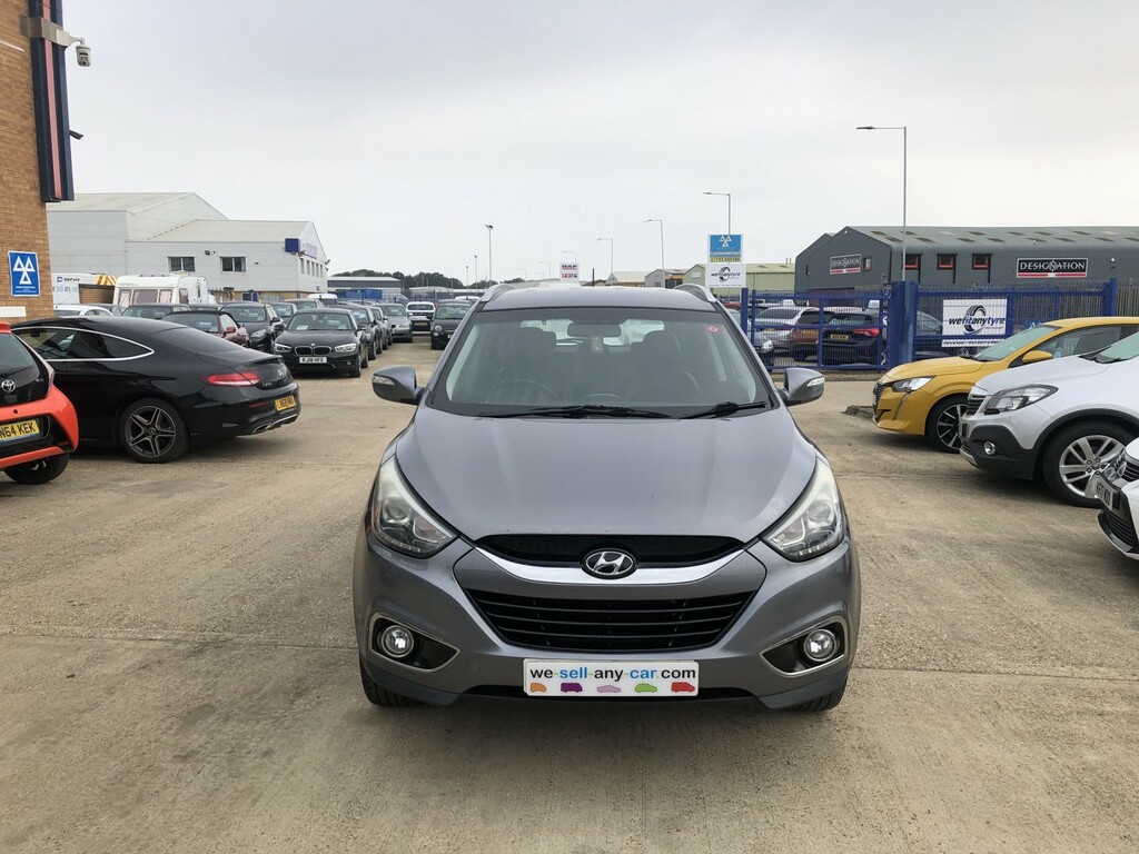 Hyundai Ix35 Suv 1.7 Crdi Se 2014 Grey #2