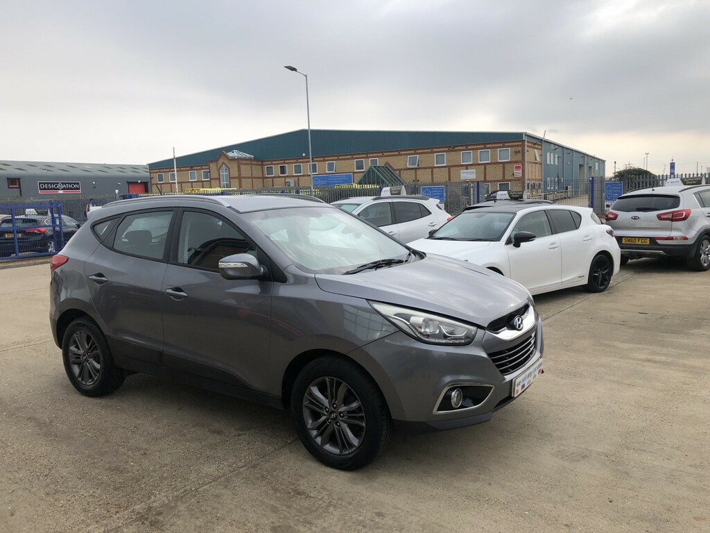 Hyundai Ix35 Suv 1.7 Crdi Se 2014 Grey #3