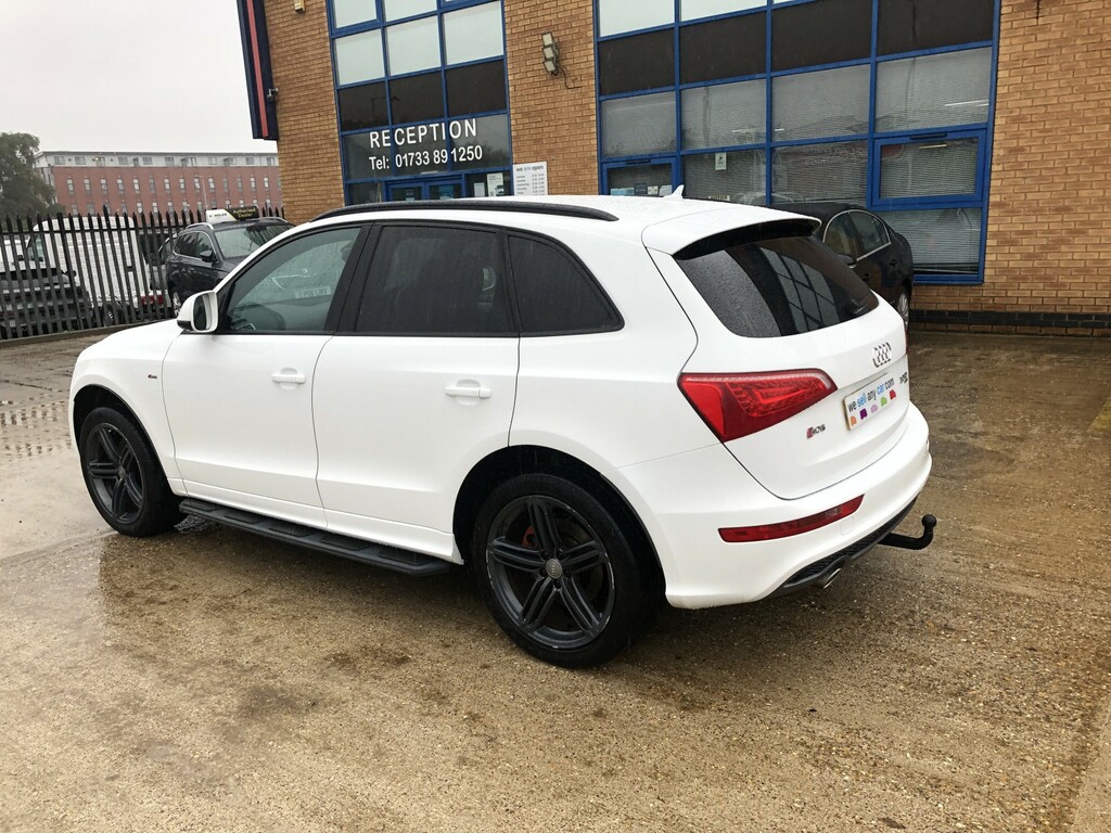 Audi Q5 3.0 Tdi V6 S Line White #6