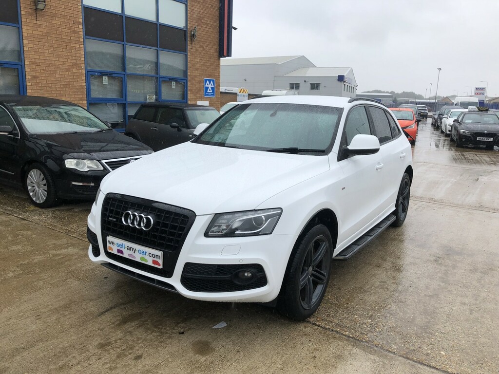 Audi Q5 3.0 Tdi V6 S Line White #5