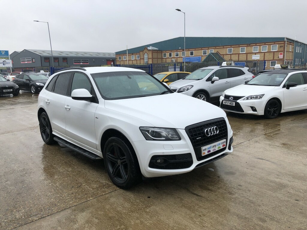 Audi Q5 3.0 Tdi V6 S Line White #2