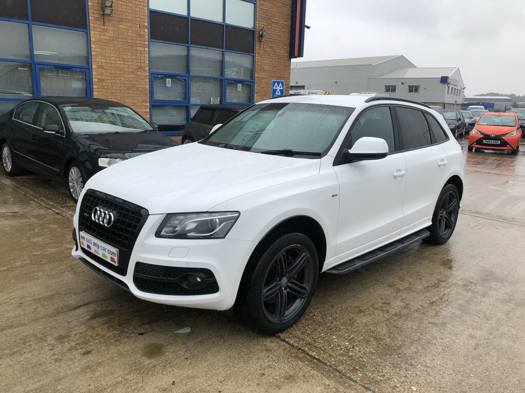Audi Q5 3.0 Tdi V6 S Line White #4