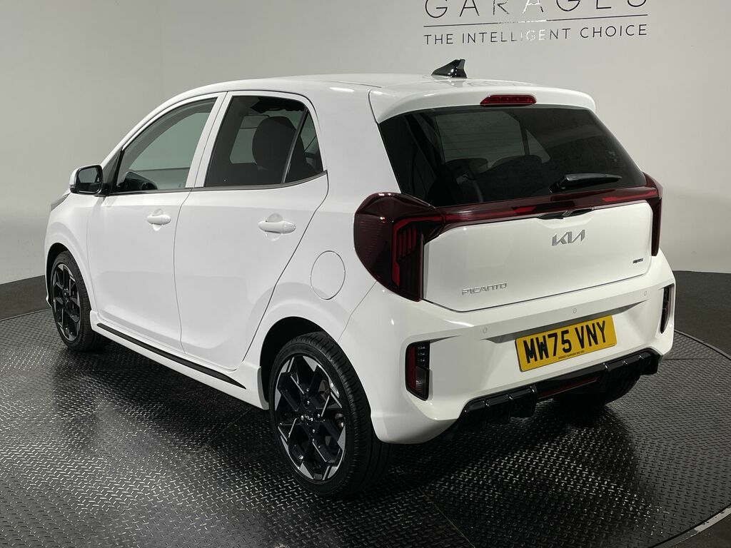 Kia Picanto 1.0 67 Gt-line MW75VNY White #4