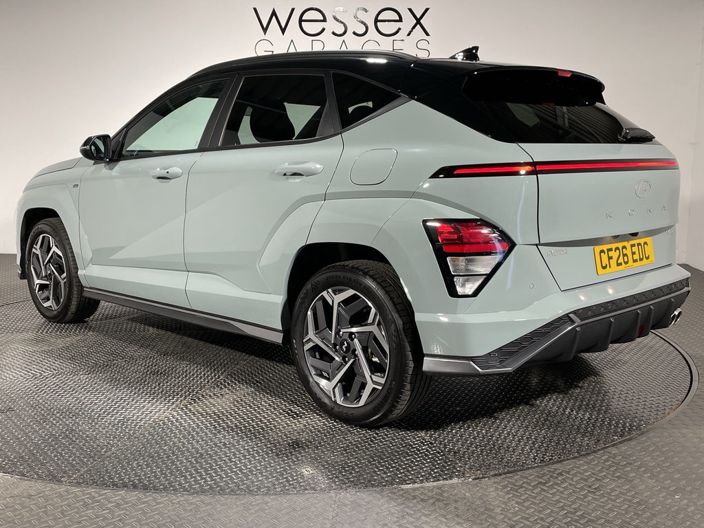 Hyundai Kona 1.6 Hybrid 129 N Line Dct 22024 CF26EDC Green #3