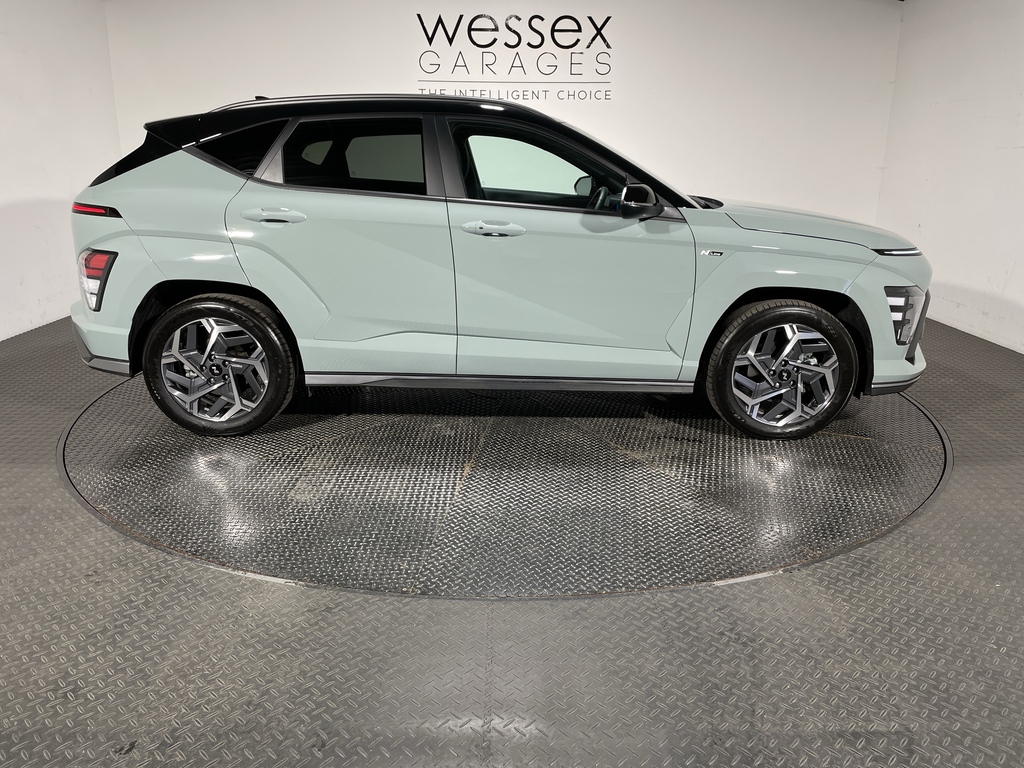 Hyundai Kona 1.6 Hybrid 129 N Line Dct 22024 CF26EDC Green #5