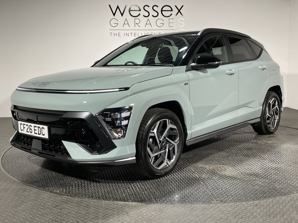 Hyundai Kona 1.6 Hybrid 129 N Line Dct 22024 CF26EDC Green #4