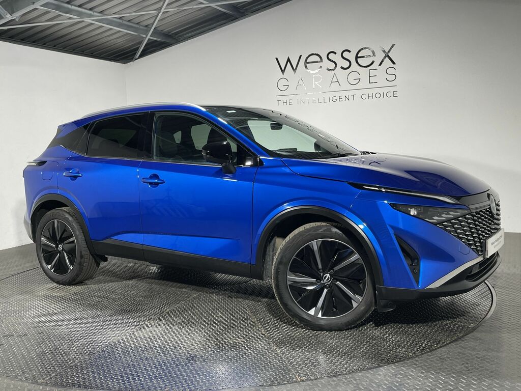 Nissan Qashqai 1.3 Dig-t Mh 158 Tekna Xtronic Blue