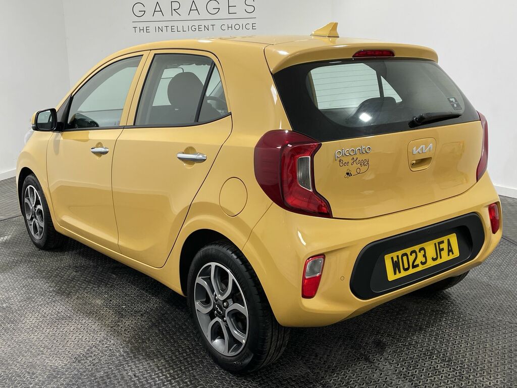 Kia Picanto 1.0 3 4 Seats WO23JFA Yellow #4