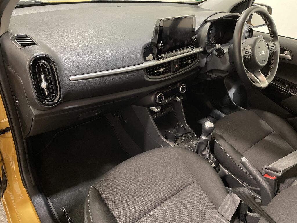 Kia Picanto 1.0 3 4 Seats WO23JFA Yellow #3