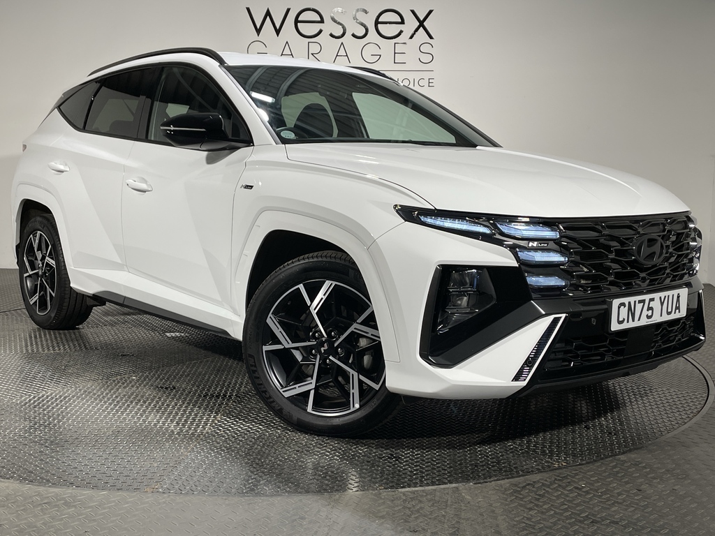 Hyundai Tucson N Line T-gdi Hev A White