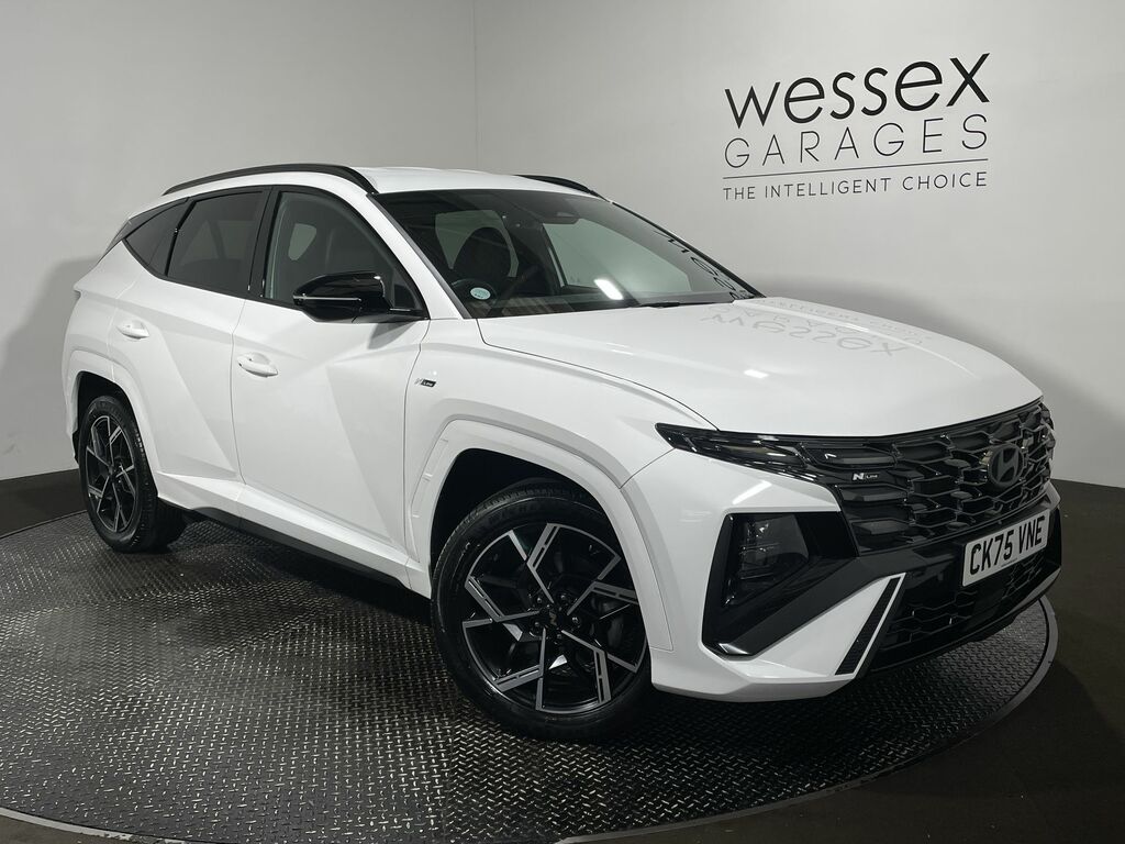 Hyundai Tucson N Line T-gdi Hev A White