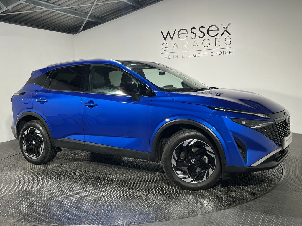 Nissan Qashqai 1.3 Dig-t Mh 158 N-connecta Xtronic Blue