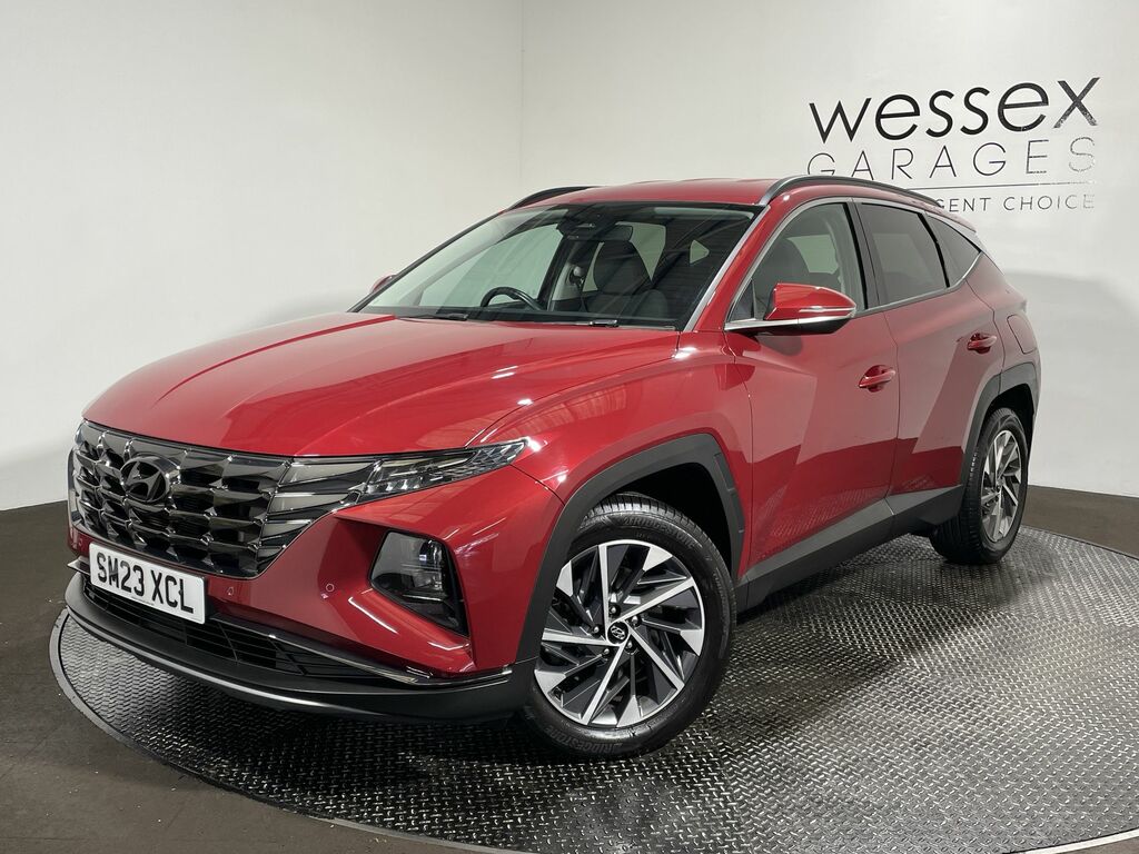 Hyundai Tucson Premium T-gdi Red #4