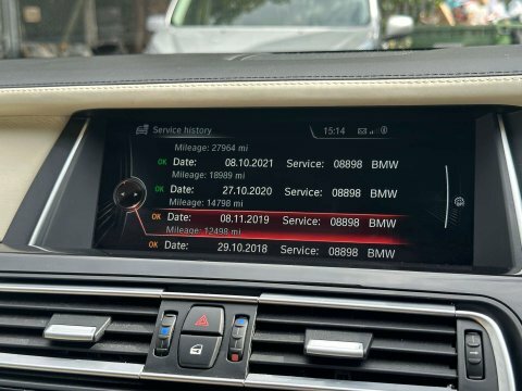 BMW 7 Series Automatic Black #46