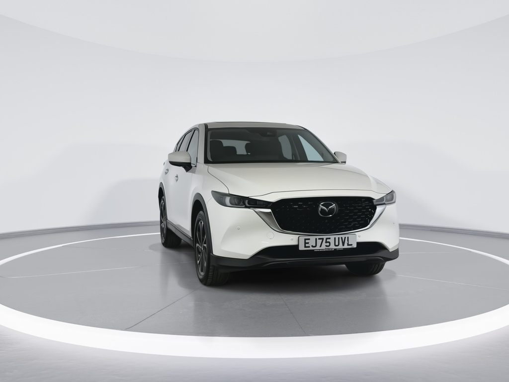 Mazda CX-5 2.0 E-skyactiv G Mhev Exclusive-line EJ75UVL White #3