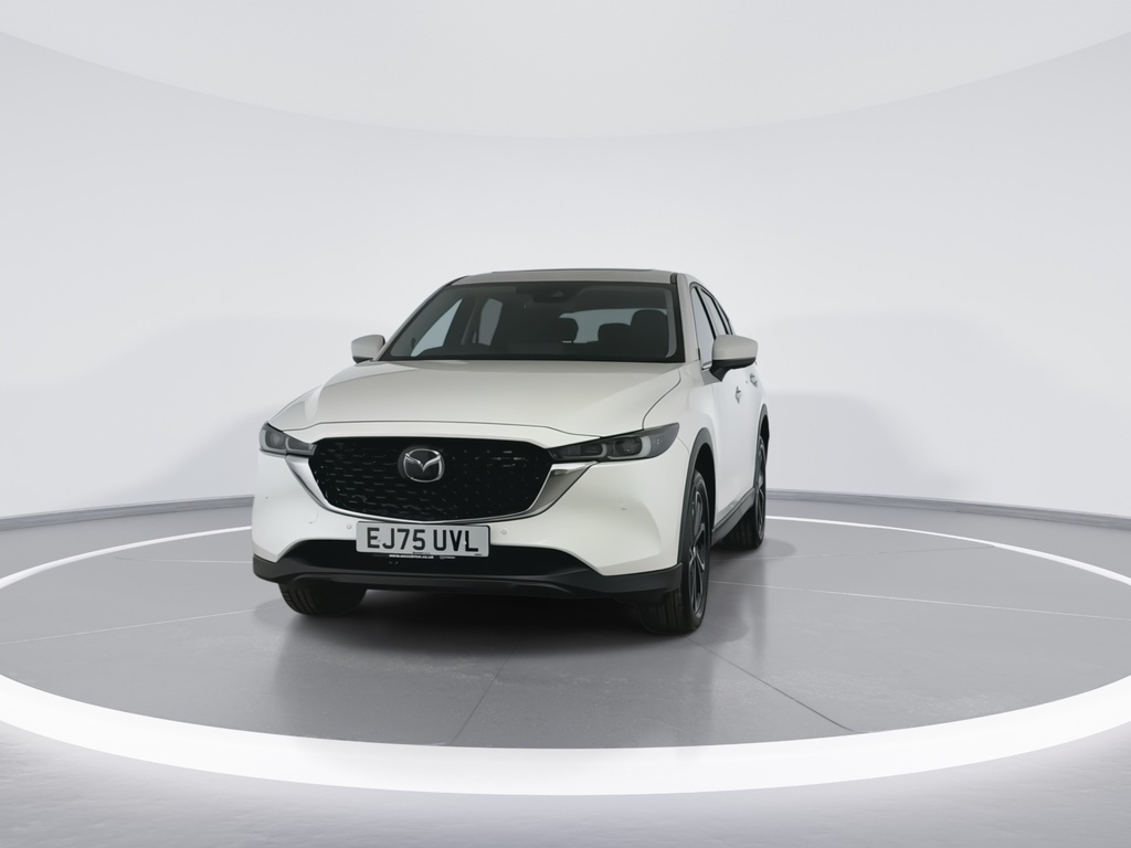 Mazda CX-5 2.0 E-skyactiv G Mhev Exclusive-line EJ75UVL White #5