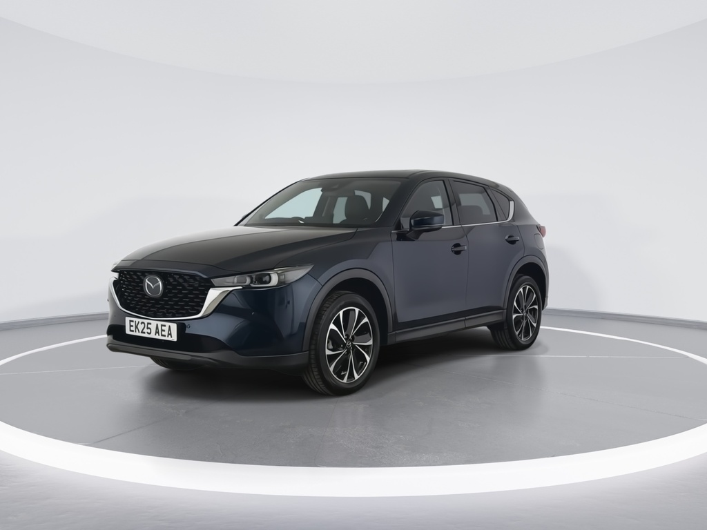 Mazda CX-5 2.0 E-skyactiv G Mhev Exclusive-line Blue #4