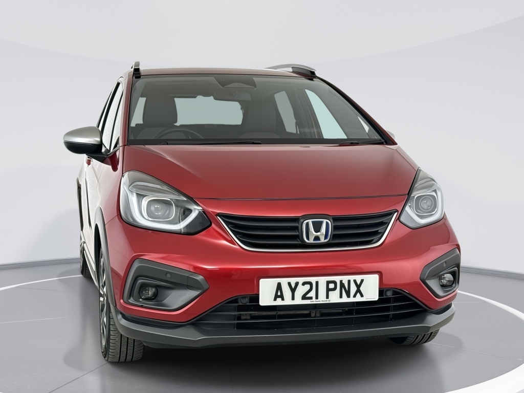 Honda Jazz 1.5 I-mmd Hybrid Crosstar Ex Ecvt Red