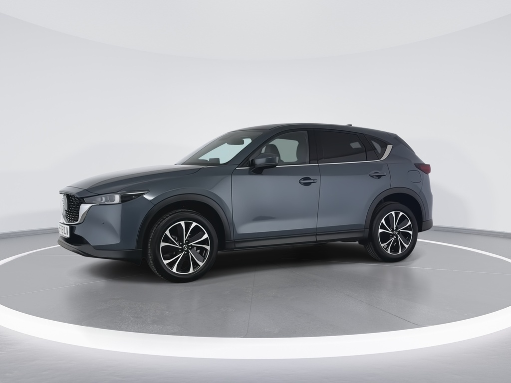 Mazda CX-5 2.0 E-skyactiv G Mhev Exclusive-line Grey #4