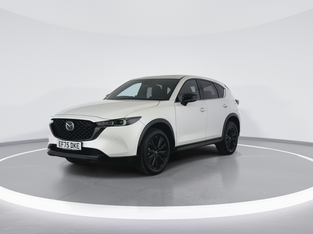 Mazda CX-5 2.0 E-skyactiv G Mhev Homura EF75DKE White #4
