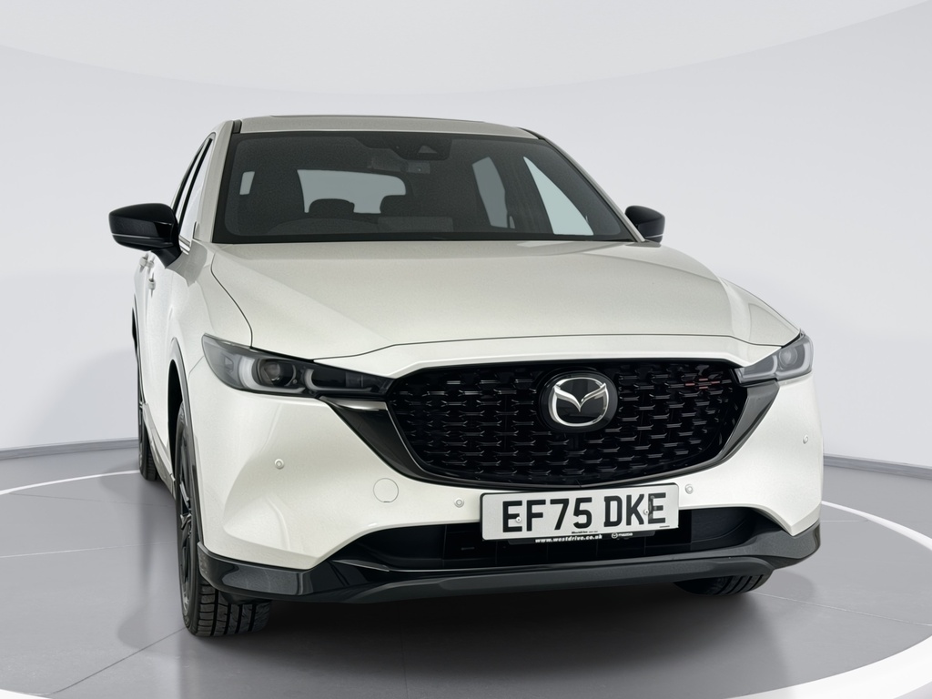 Mazda CX-5 2.0 E-skyactiv G Mhev Homura White