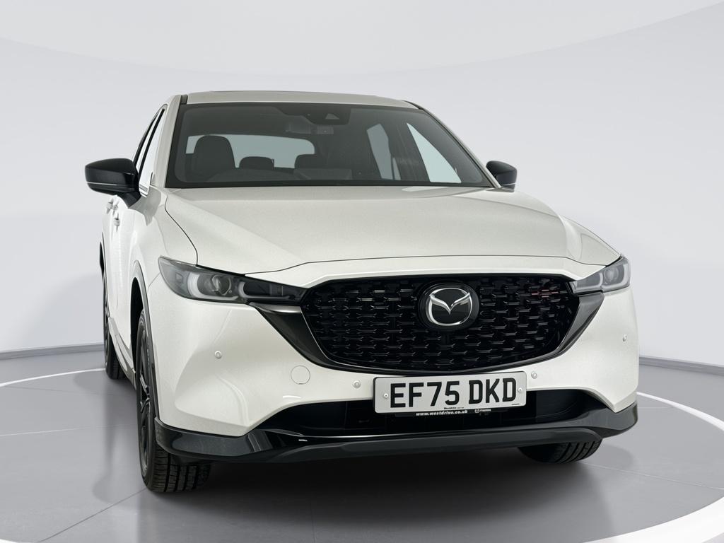 Mazda CX-5 2.0 E-skyactiv G Mhev Homura White