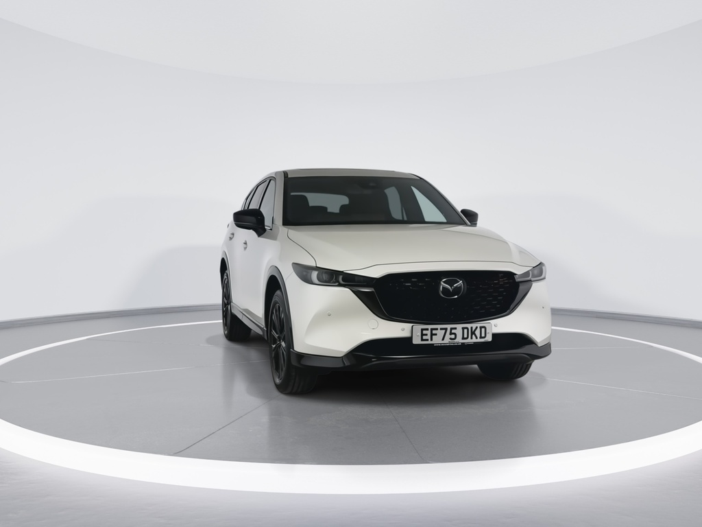 Mazda CX-5 2.0 E-skyactiv G Mhev Homura EF75DKD White #3