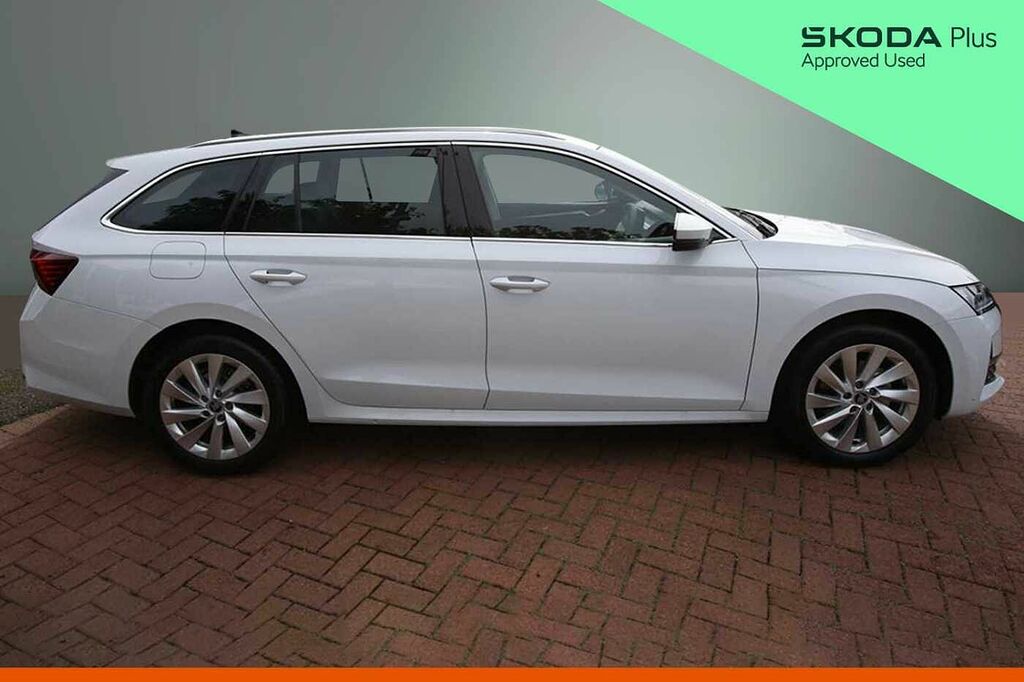 Skoda Octavia Estate Se L 1.5 Tsi 150 Ps 6G Man White #4