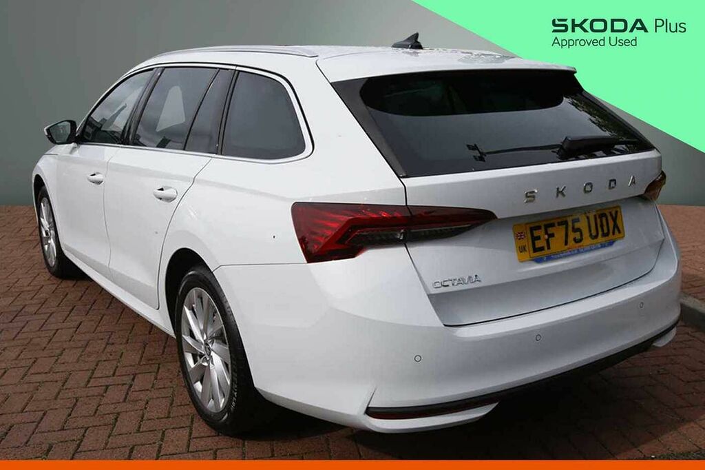 Skoda Octavia Estate Se L 1.5 Tsi 150 Ps 6G Man White #3