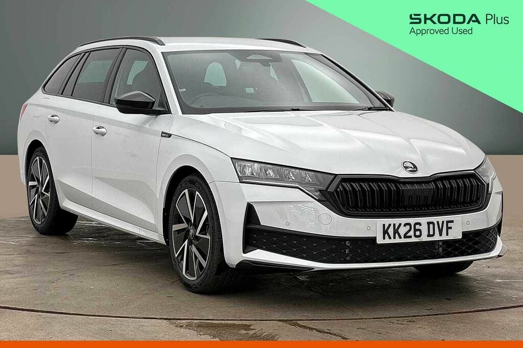 Skoda Octavia Estate Sportline 1.5 Tsi E-tec 150 Ps Dsg White