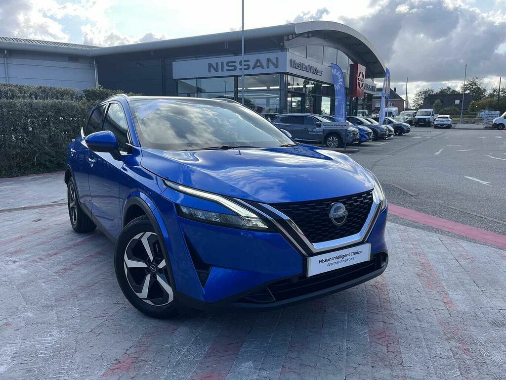 Nissan Qashqai 1.3 Dig-t Mhev N-connecta Suv Hybrid Xt Blue