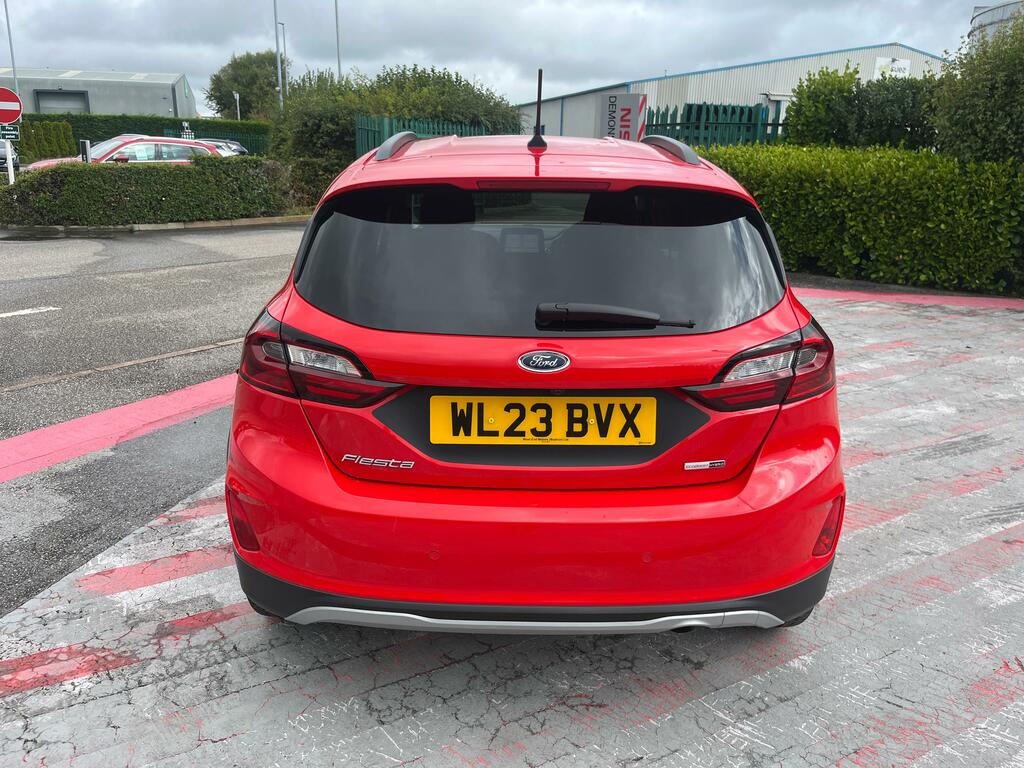 Ford Fiesta 1.0T Ecoboost Mhev Active X Edition Hatchback WL23BVX Red #6