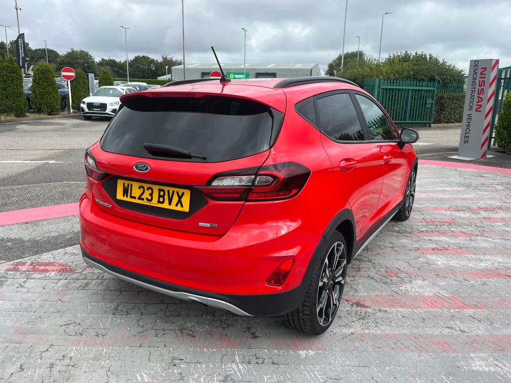 Ford Fiesta 1.0T Ecoboost Mhev Active X Edition Hatchback WL23BVX Red #5