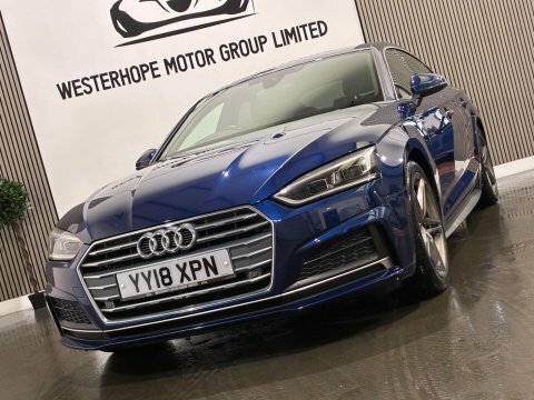 Audi A5 1.4 Tfsi S YY18XPN Blue #6
