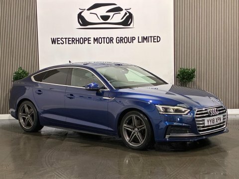 Audi A5 1.4 Tfsi S YY18XPN Blue