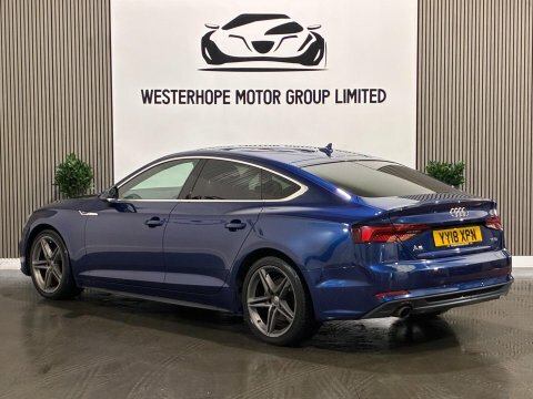 Audi A5 1.4 Tfsi S YY18XPN Blue #2