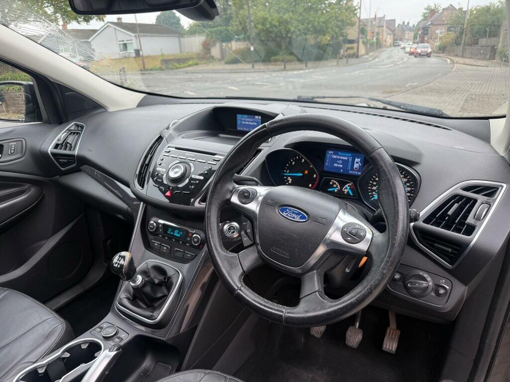 Ford Kuga 2.0 Zetec Tdci 138 Bhp White #9